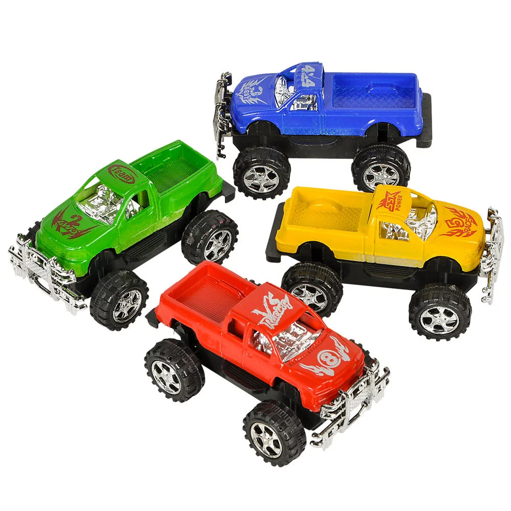 Pull Back Pickup Truck 3" - (12PC)