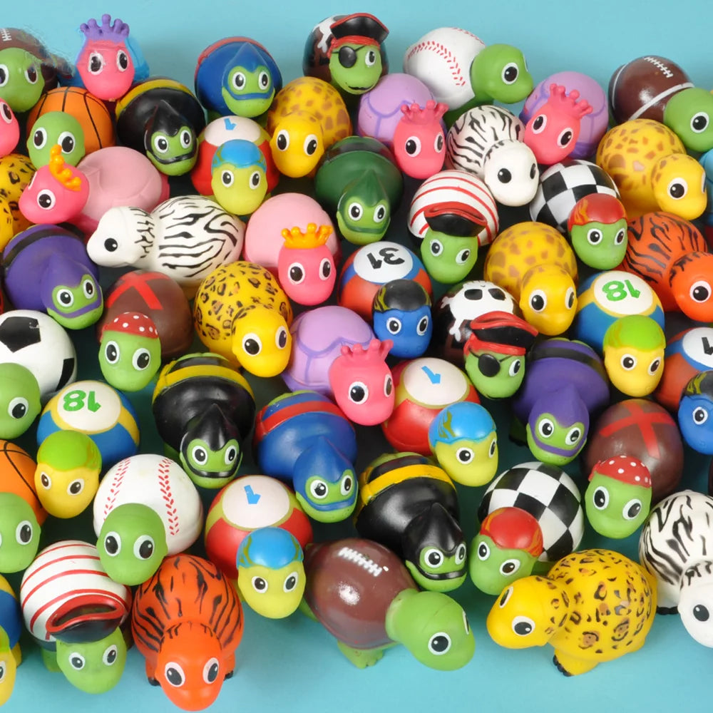 Rubber Turtle Mix 2" (Case Pack Quantity: 72) $0.45 per piece