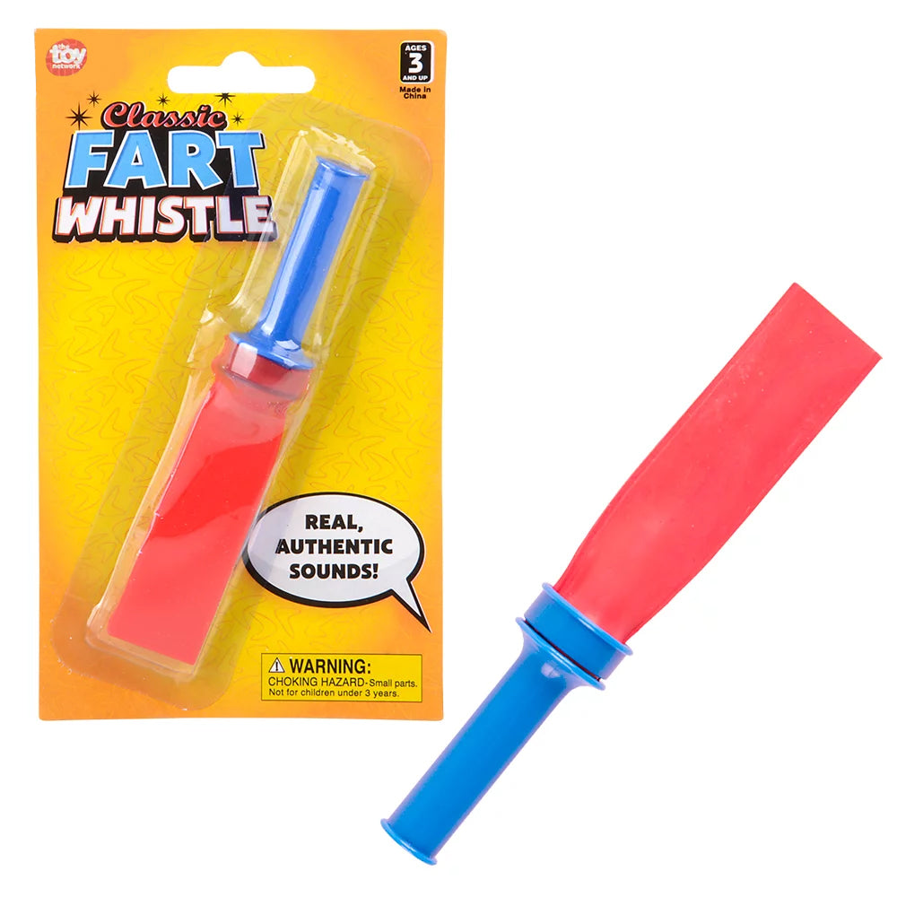 Fart Whistle - 4" (Case Pack Quantity: 12) $1.25 per piece