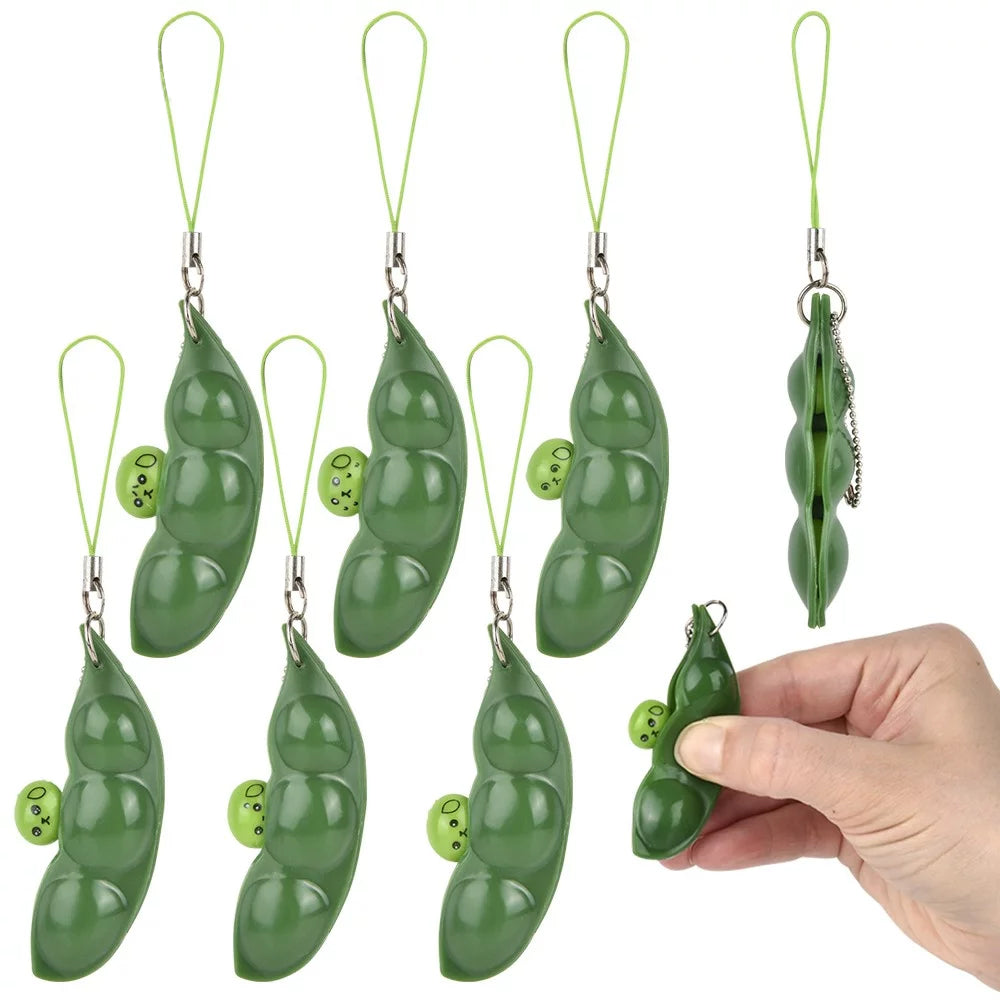 Fidget Peapod Clip On 2.75" (Case Pack Quantity: 12) $2.92 per piece
