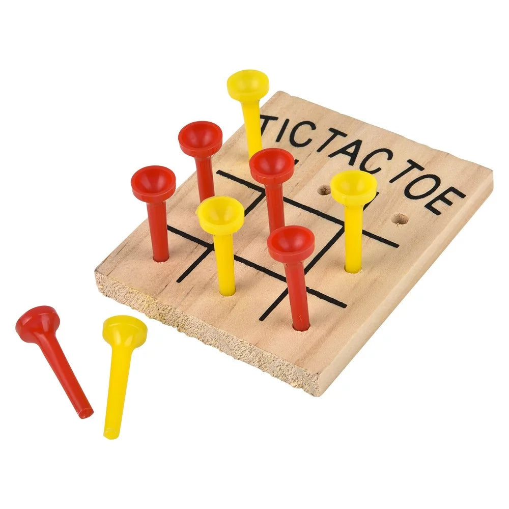 Wooden Tic-Tac-Toe Game - (Case Pack Quantity: 12) $1.83 per piece