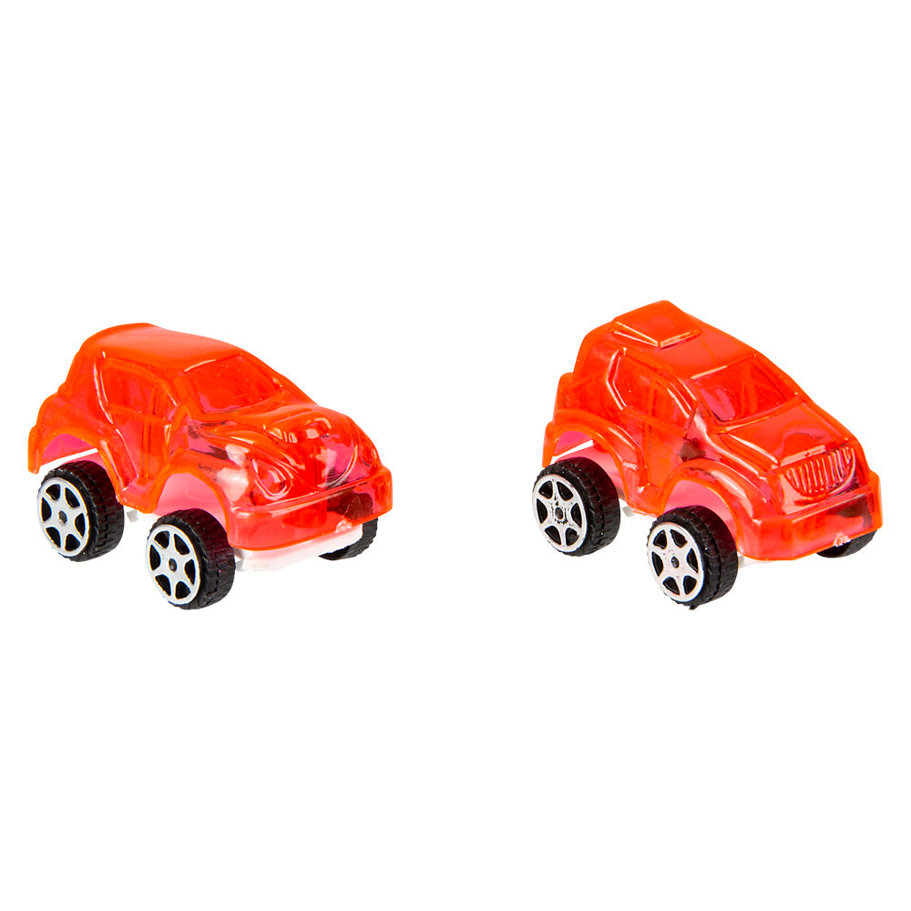 Mini Transparent Action Cars 8 Pack - (12PC)