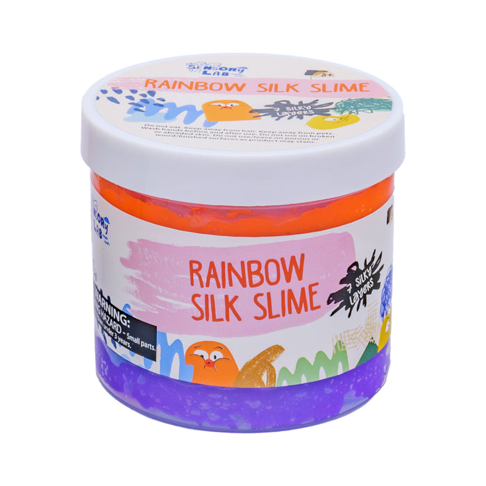 Sensory Lab Rainbow Silky Slime