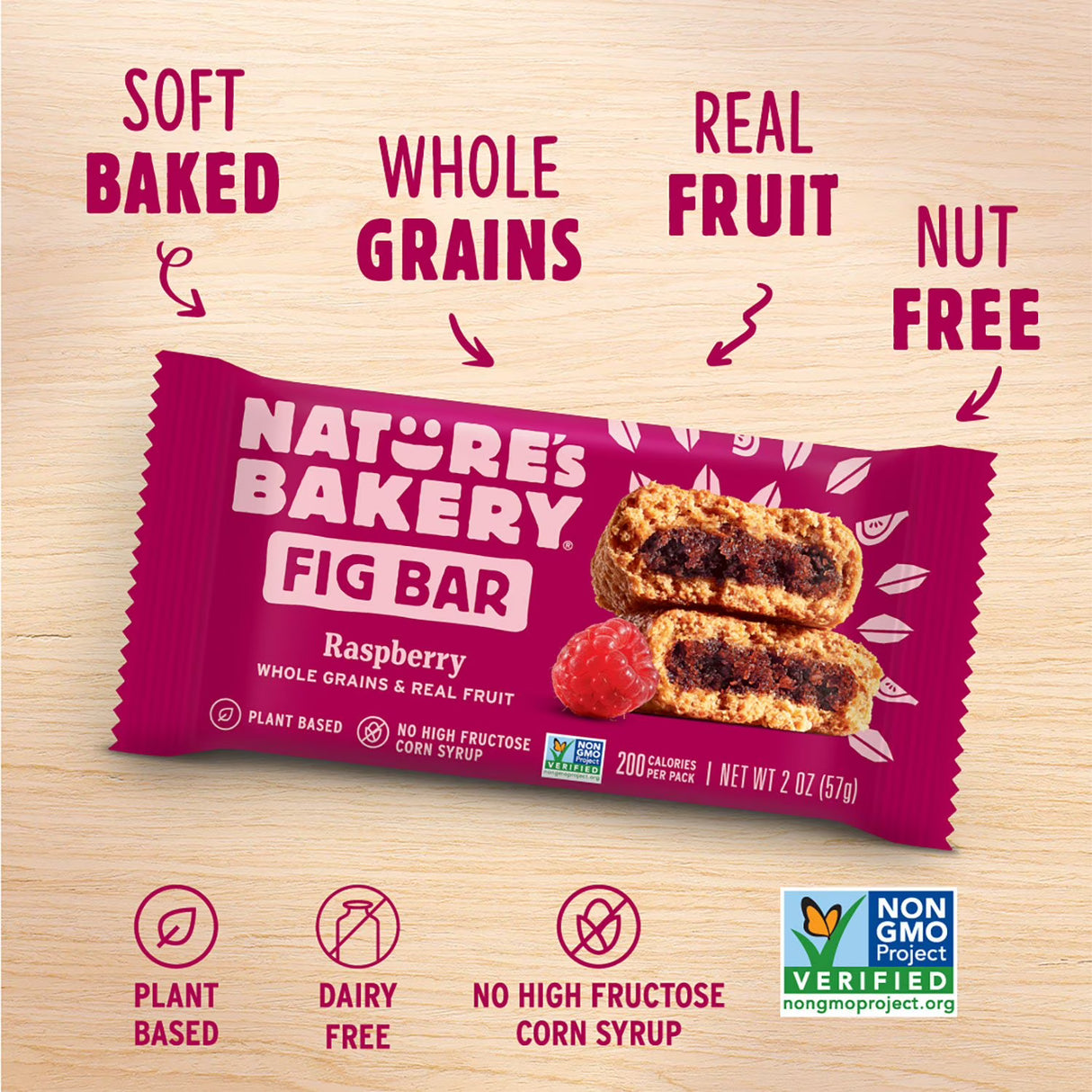 Nature's Bakery Fig Bars, Variety Pack, 2 oz., 32 ct.