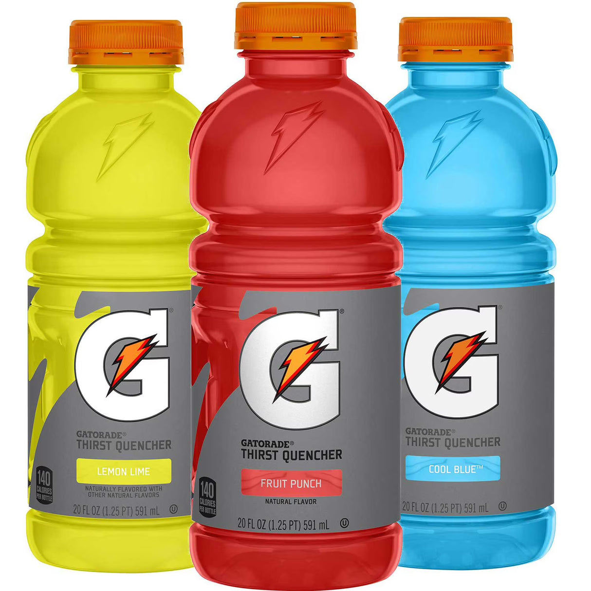 Gatorade Sports Drinks Variety Pack, 20 fl. oz., 24 pk.