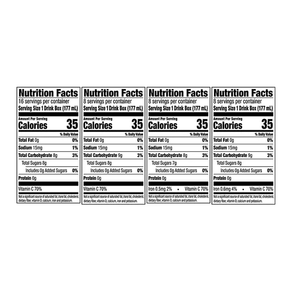 Honest Kids Organic Fruit Juice Drink Boxes Variety Pack 6 fl. oz. - (40PC)