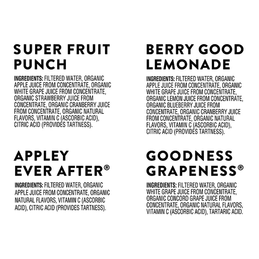 Honest Kids Organic Fruit Juice Drink Boxes Variety Pack 6 fl. oz. - (40PC)