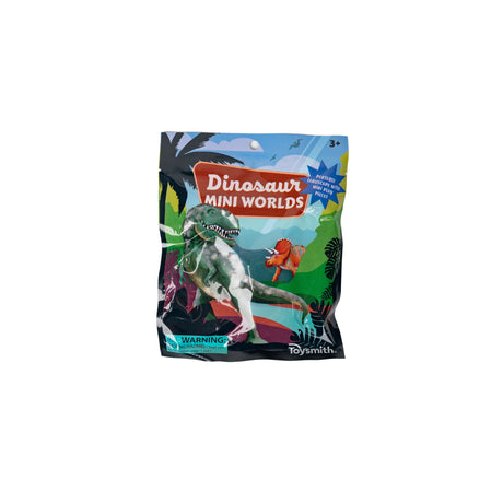Dinosaur Mini Worlds, Miniature Dino Figurine Toys