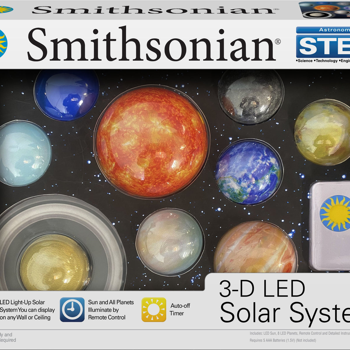 Smithsonian 3D LED Solar System - (4PC) – Rice's Mill School Supply