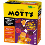 Mott's Assorted Fruit Flavored Snacks, 0.8 oz., 90 pk.