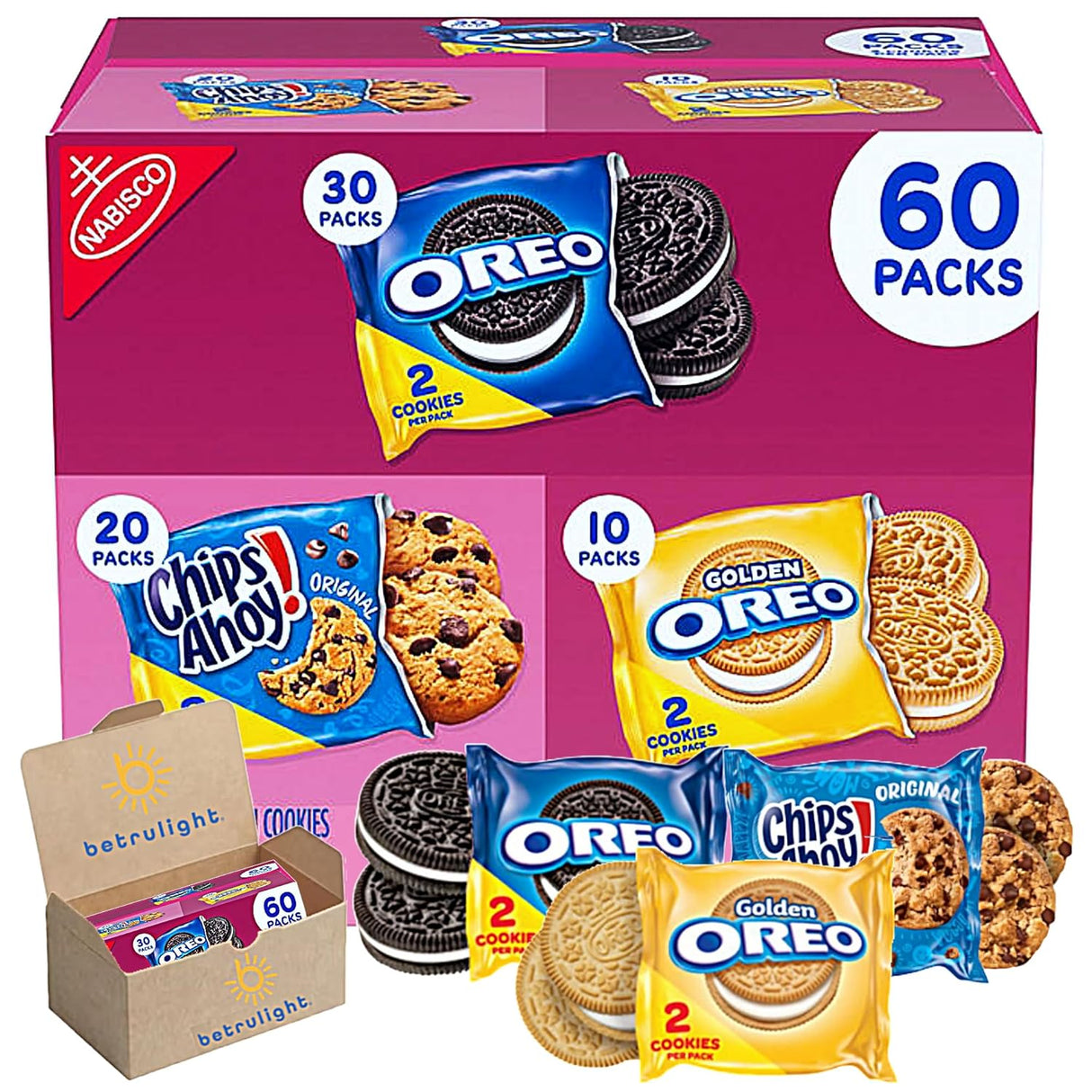 Nabisco Sweet Treats Variety Pack - (60PC)