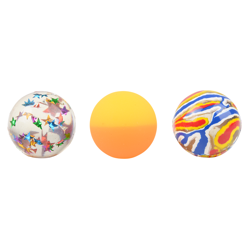 Hi Bounce Ball Assortment 1.5" 60 Pieces/Canister