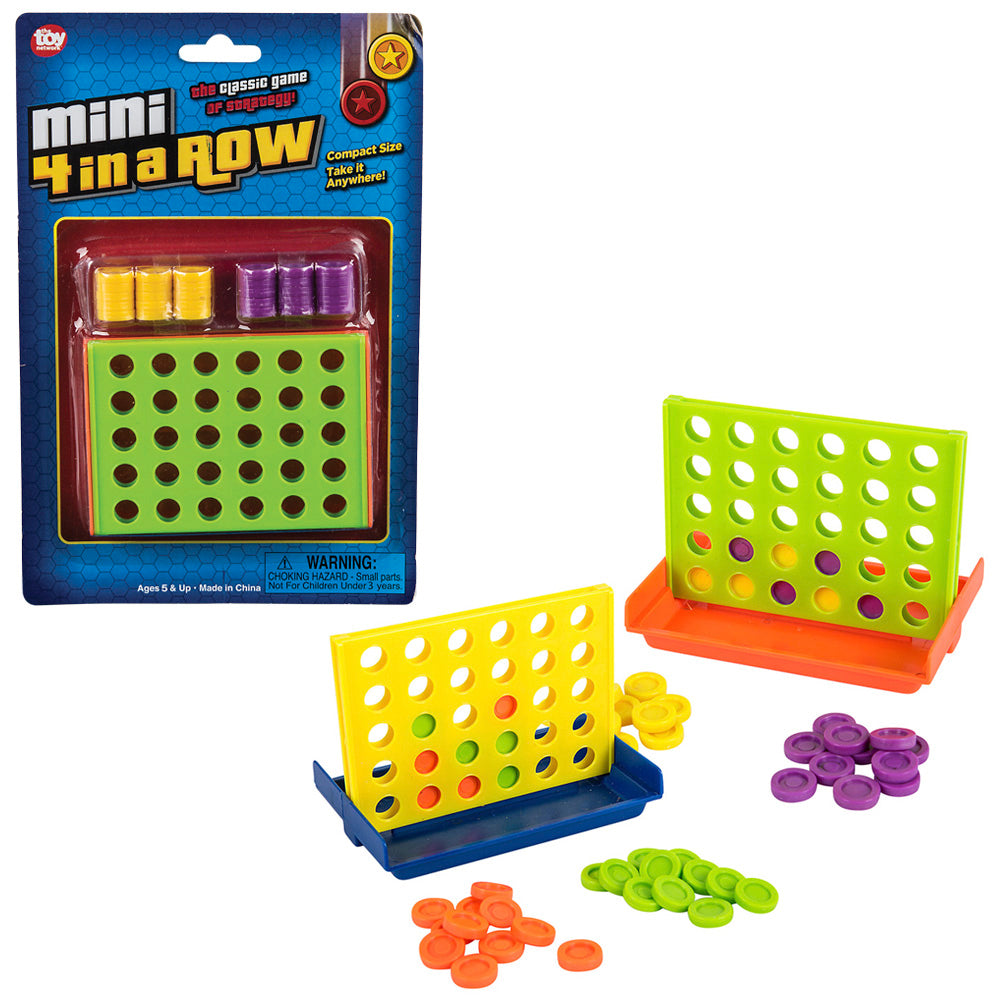 Four In A Row Game 4"  (12 PC)