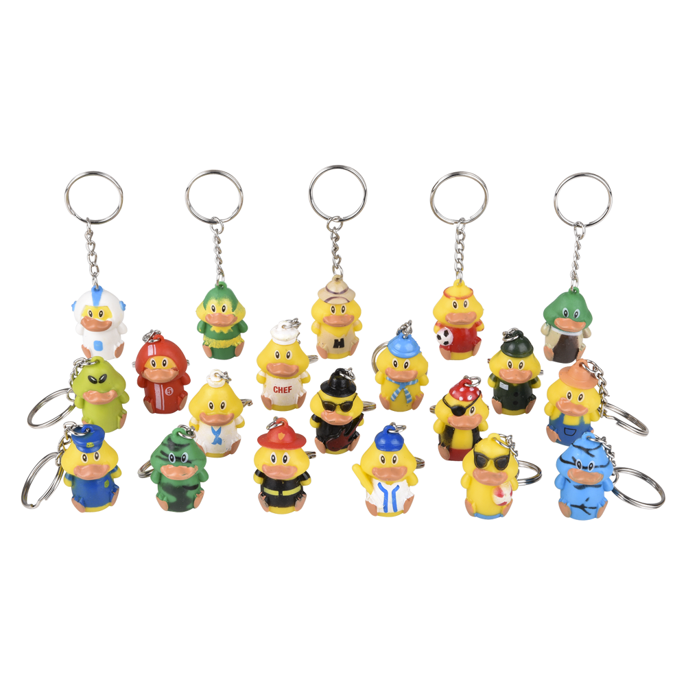 Collectible Ducky Keychains 20 PC