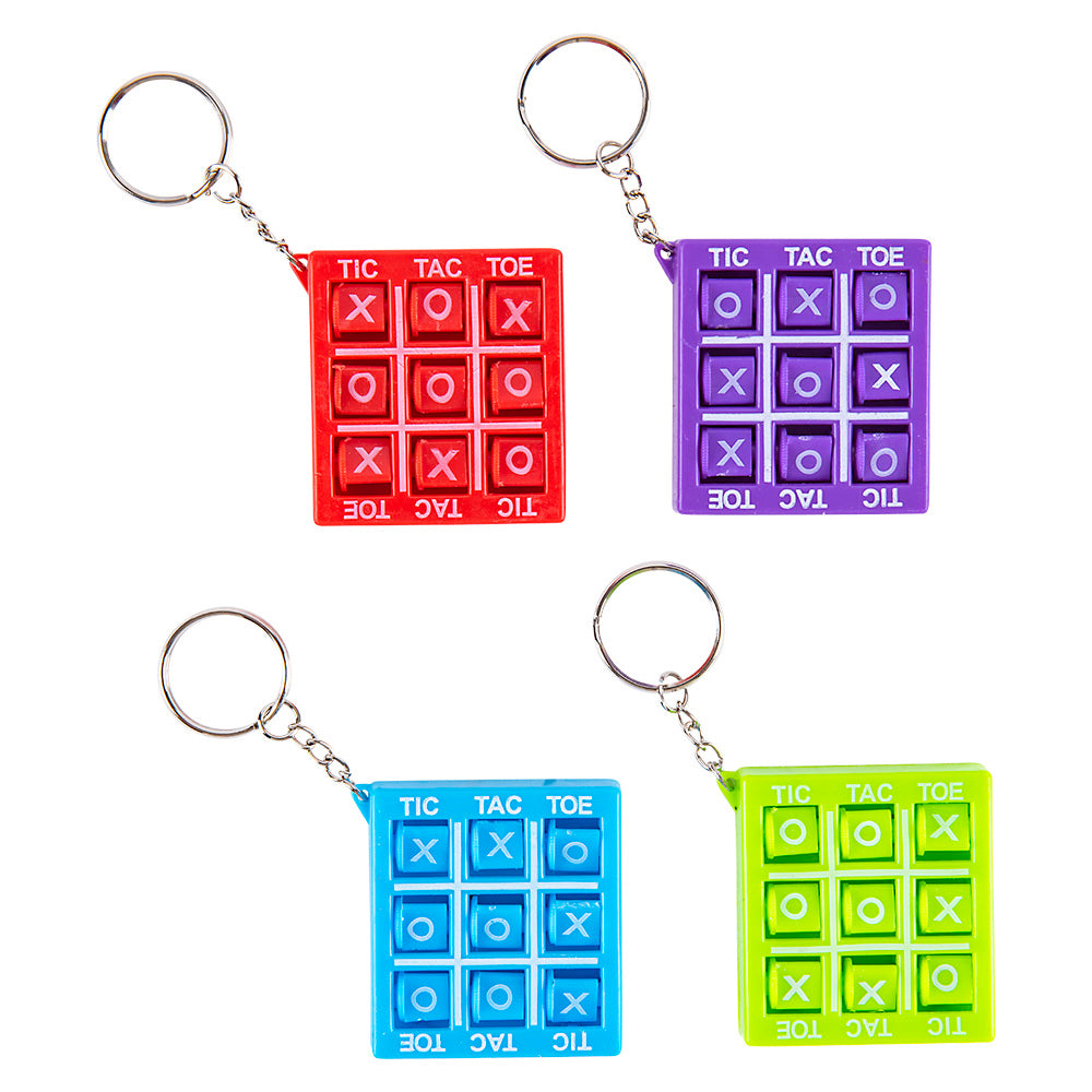 Tic-Tac-Toe Keychain - (12PC)