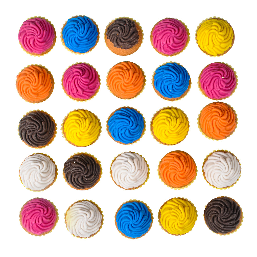 Scented Cupcake Erasers -  (24PC)