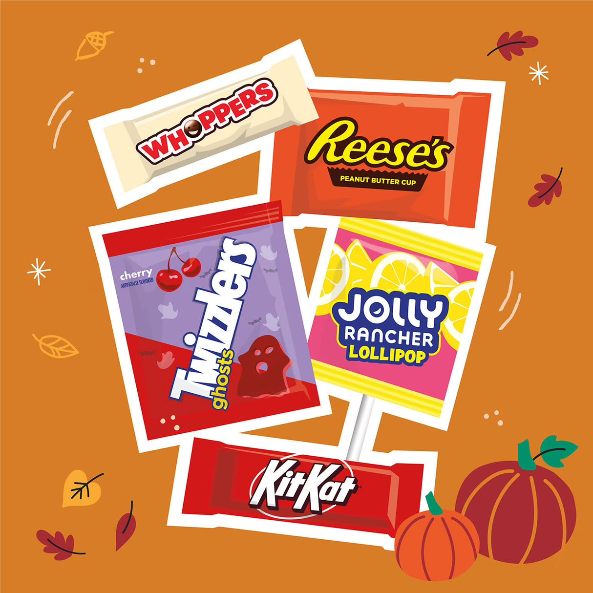 HERSHEY'S Variety Pack Halloween Candy, 140 pcs.