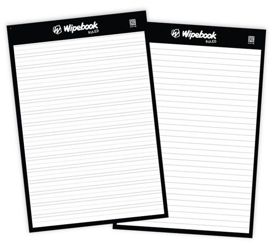 The Ruled Wipebook Flipchart